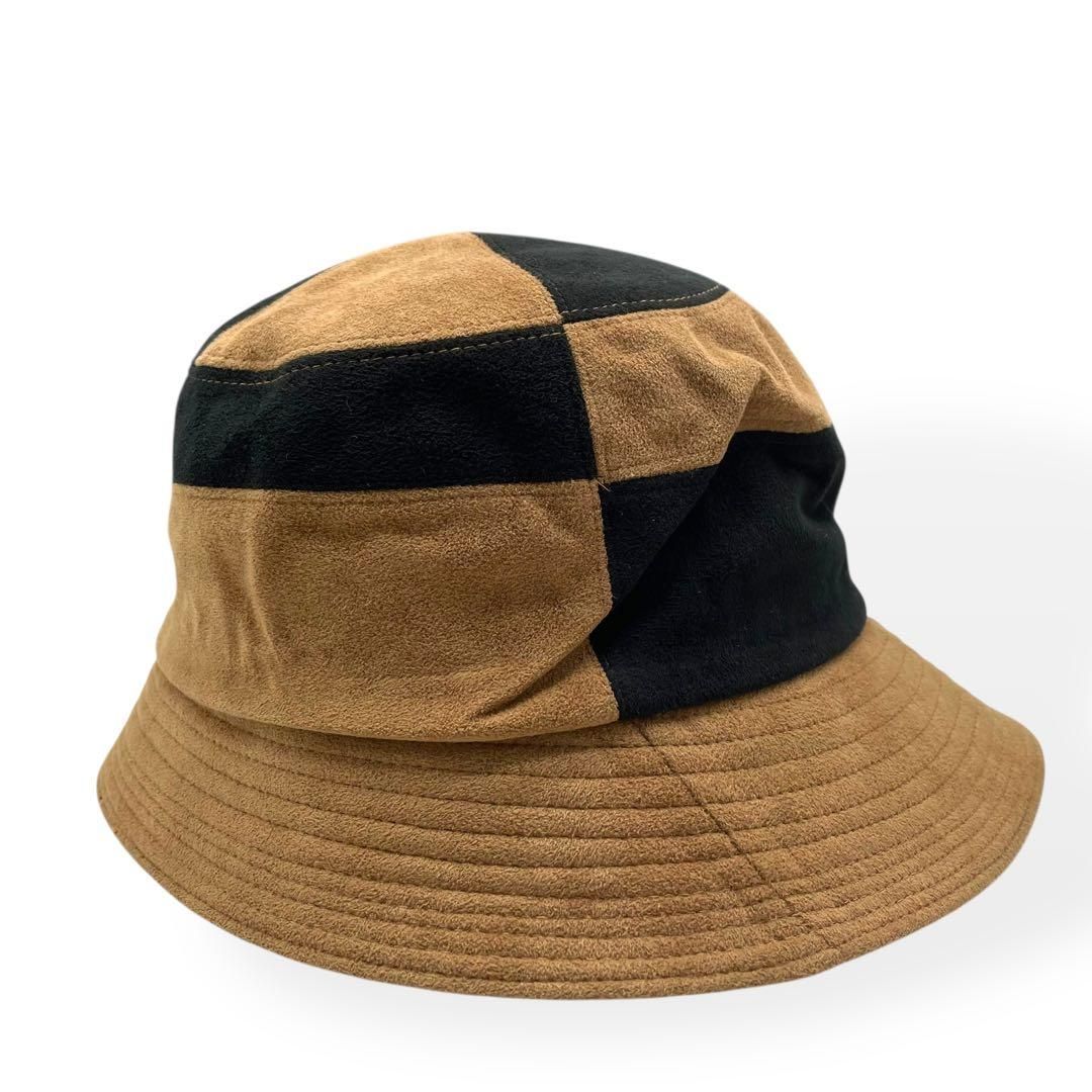 極美品 GIVENCHY ジバンシー バケットハット ブラウン スウェード調