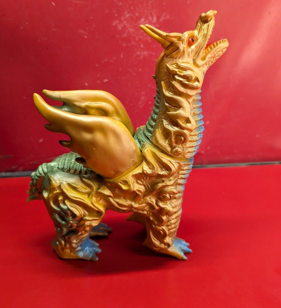 B-CLUB 1991年ブルマァク復刻 ウルトラマン ドドンゴ/黄色成型&金&黄緑