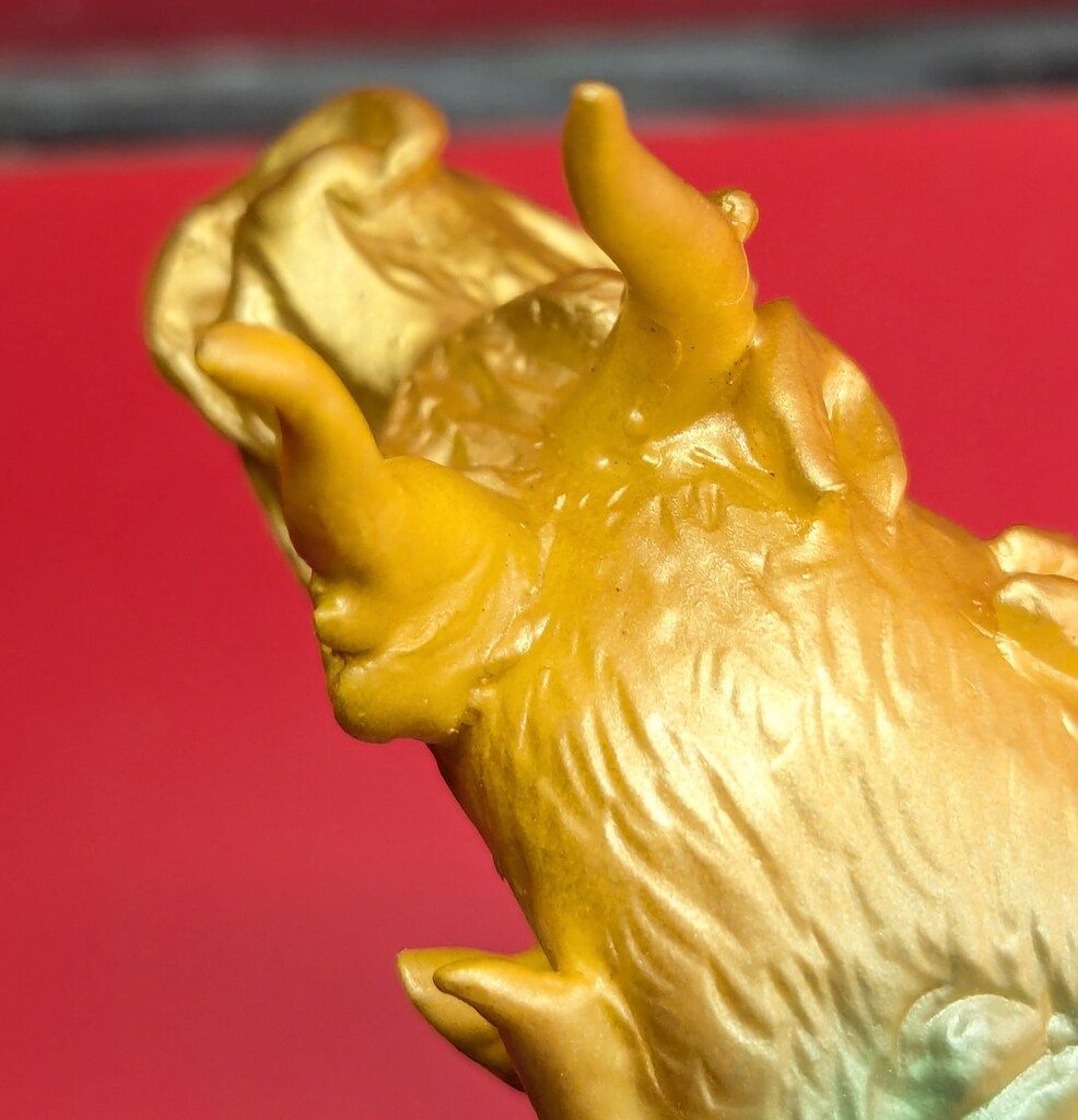 B-CLUB 1991年ブルマァク復刻 ウルトラマン ドドンゴ/黄色成型&金&黄緑