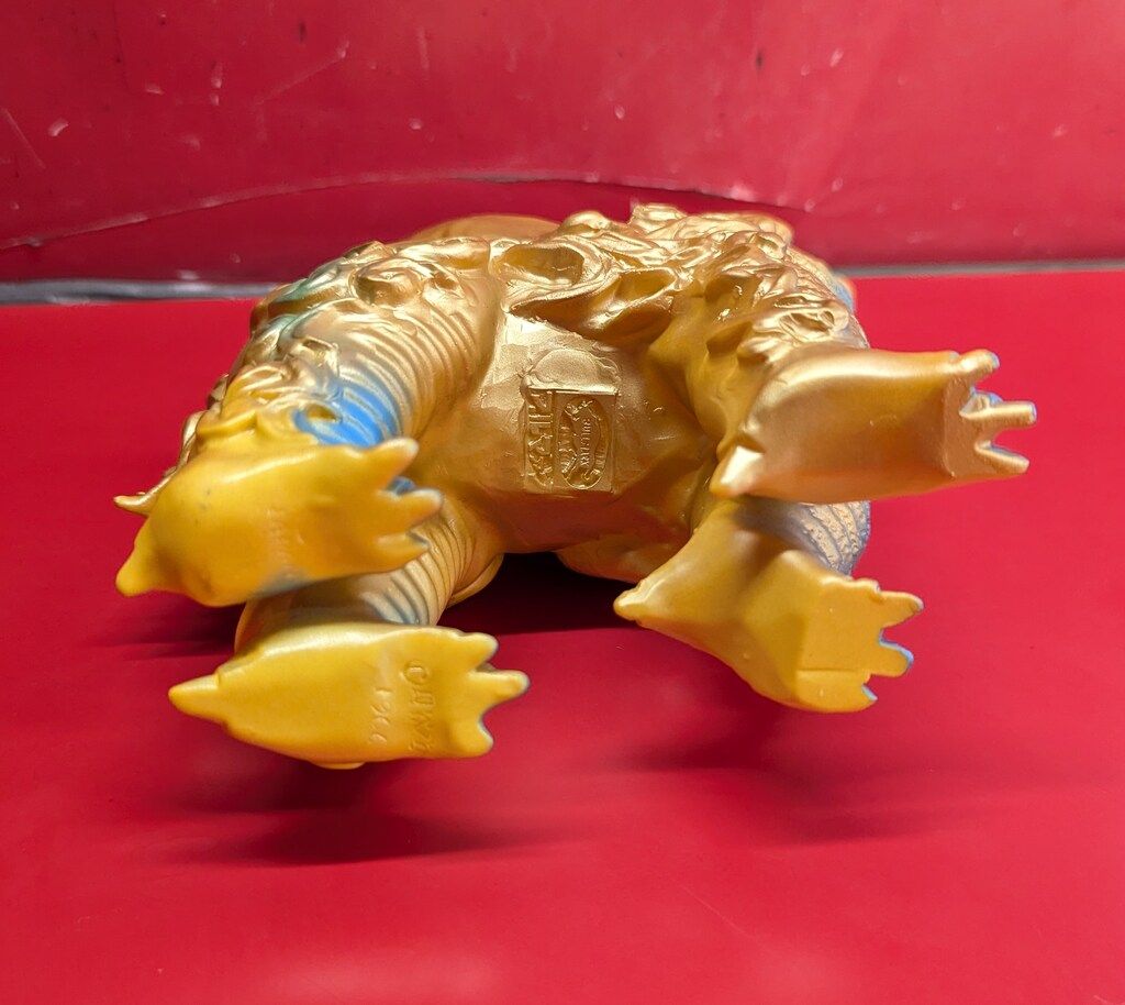 B-CLUB 1991年ブルマァク復刻 ウルトラマン ドドンゴ/黄色成型&金&黄緑