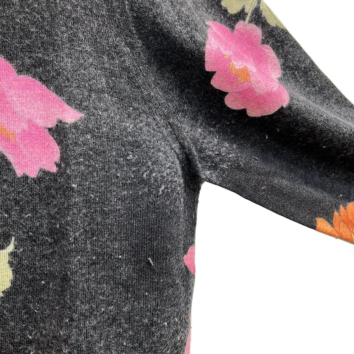 LEONARD(レオナール) カーディガン サイズ44 L レディース - 黒