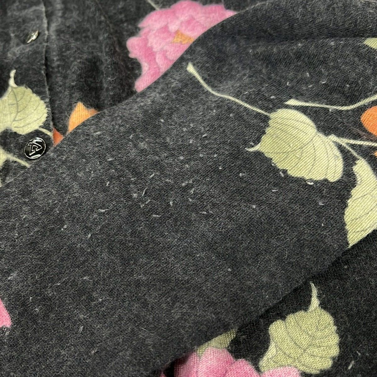 LEONARD(レオナール) カーディガン サイズ44 L レディース - 黒