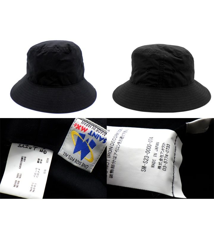 セントマイケル SAINT MICHAEL 23SS 【 BUCKET HAT SAINT SM S23 0000