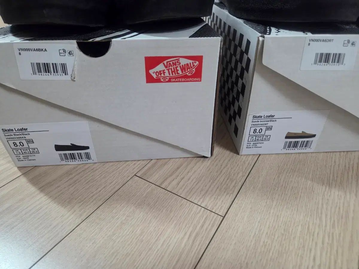 Vans VANS スケート ローファー スウェード ブラック ベージュ 260 