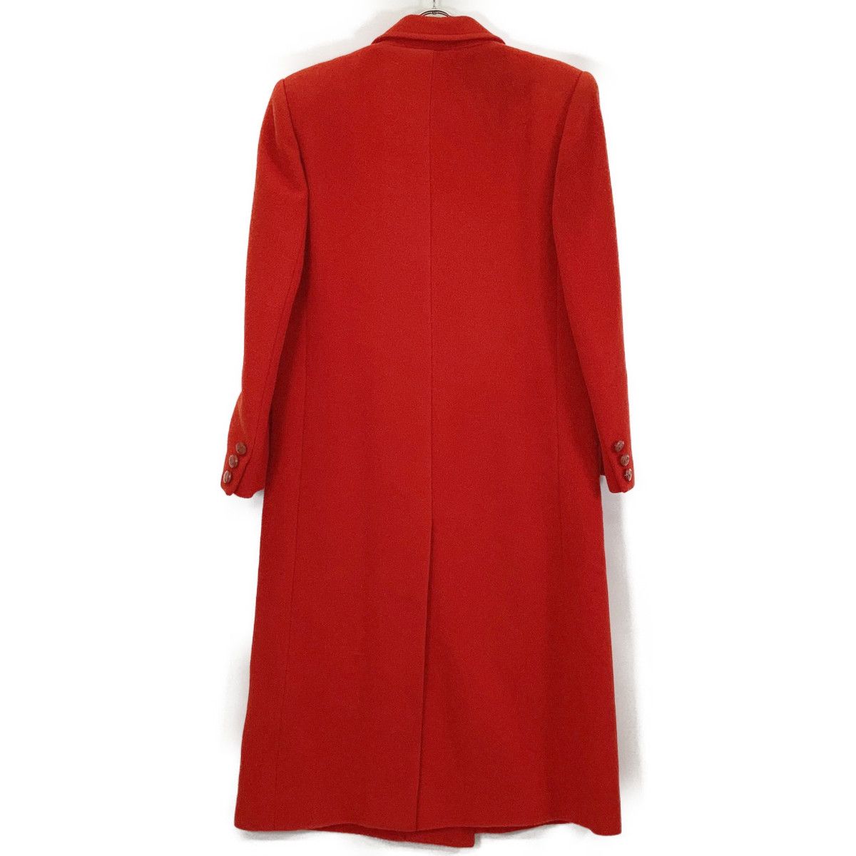 CELINE ワインレッド ロングコート ロングコート チェスターコート レディース ロングジャケット ワイン