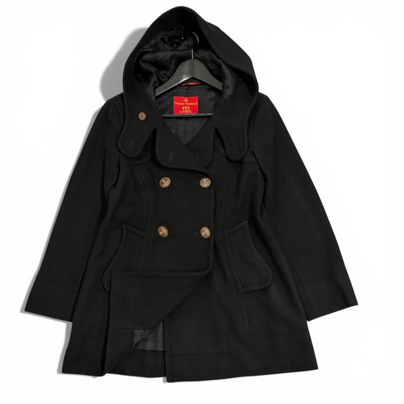 Vivienne Westwood ヴィヴィアンウエストウッド ウール フーデッド Vivienne Westwood ヴィヴィアンウエストウッド ウール フーデッド