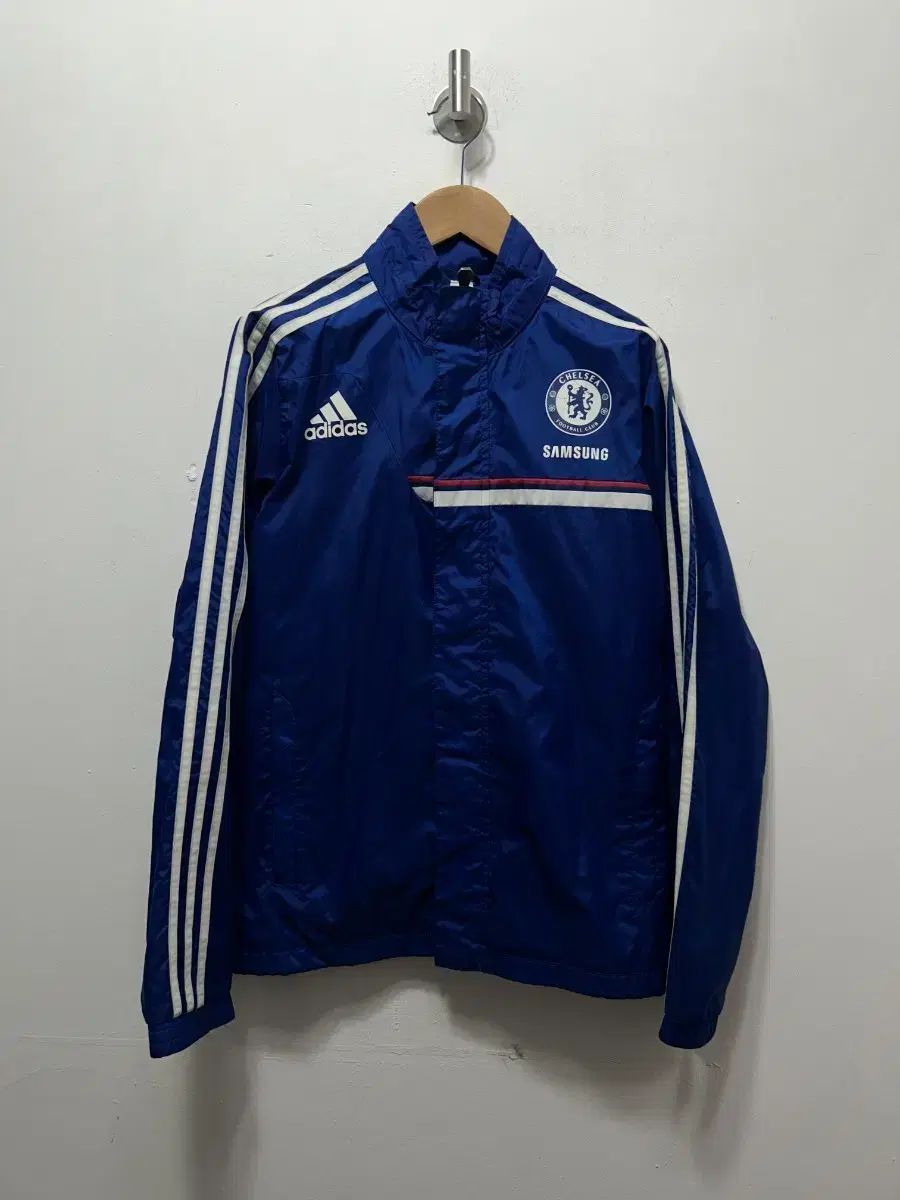 adidas チェルシー ウィンドブレーカー ブルー SAMSUNG 165 - メルカリ
