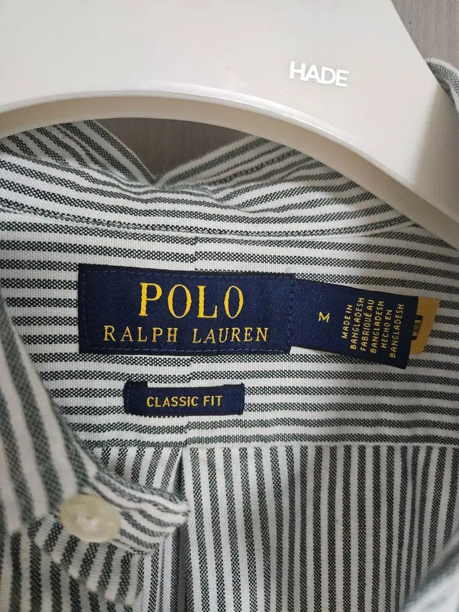 フィット クラシック RALPH ラルフ POLO LAUREN オックスフォード ポロ
