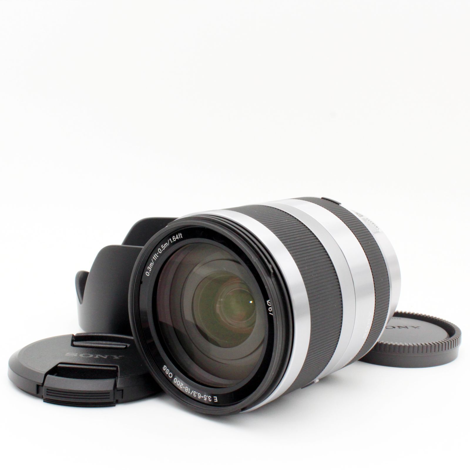 新品級】SONY E 18-200mm F3.5-6.3 OSS SEL18200 シルバー#8712 - メルカリ