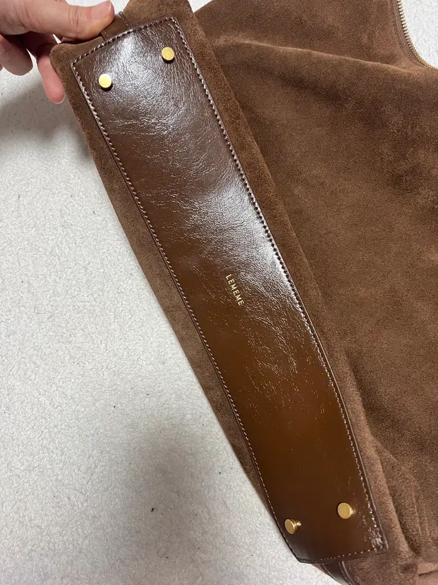 LEMEME ルメメ Sac Agnes ブラウン バッグ - メルカリ