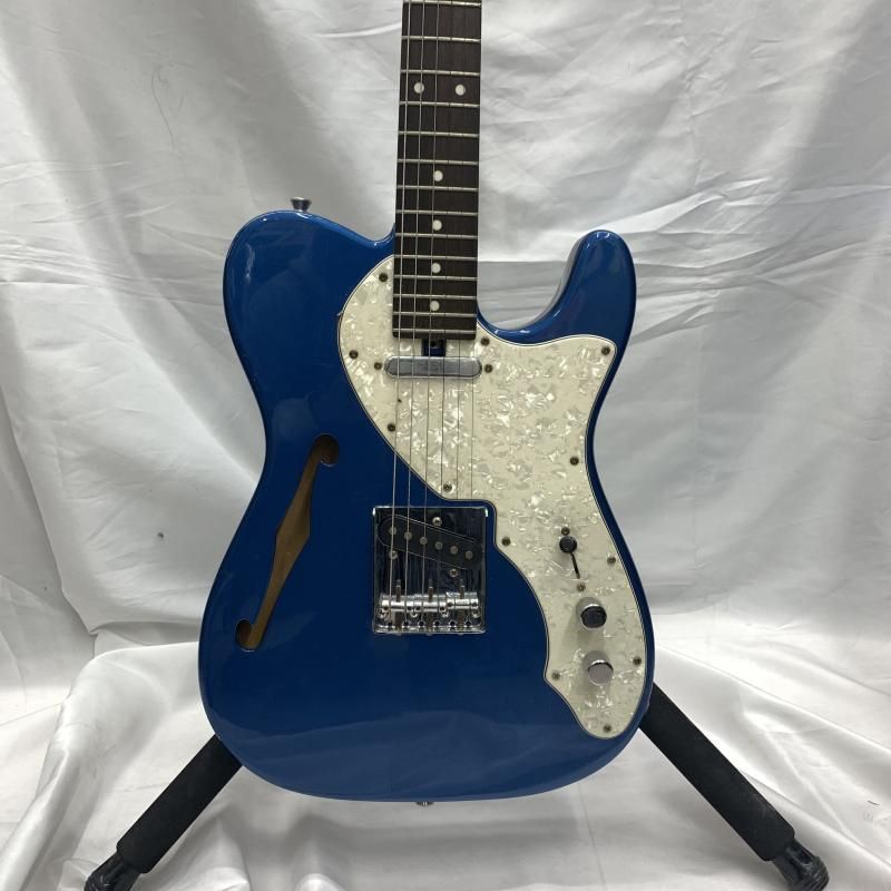 中古】Bacchus テレキャスターシンライン BTH-750 ブルー[92] - メルカリ