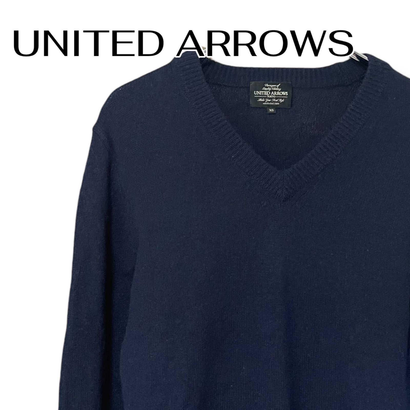 UNITED ARROWS ネイビー 長袖ニット UNITED ARROWS ユナイテッドアローズ ネイビー レディース トップス