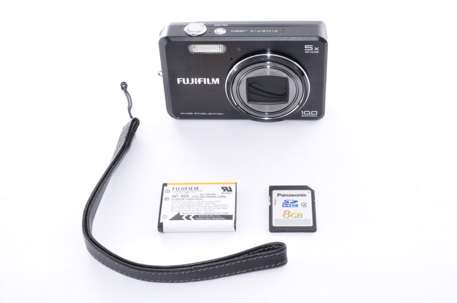 FUJIFILM FINEPIX J250 DIGITAL Camera ブラック デジカメ デジタル