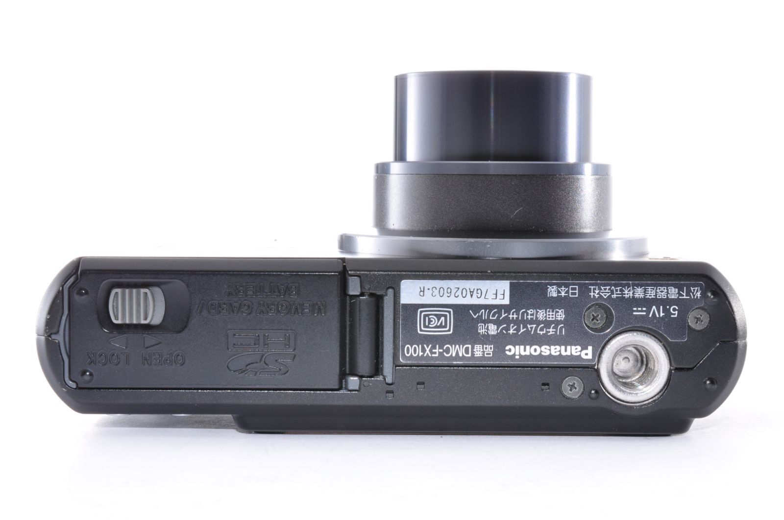 Panasonic LUMIX DMC-FX100 DIGITAL Camera ブラック デジカメ