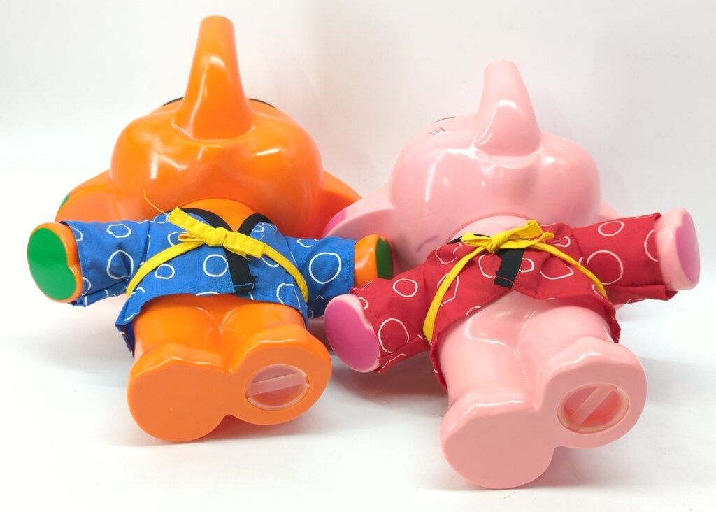 佐藤製薬 サトちゃんサトコちゃんコインバンクお祭りバージョン 限定