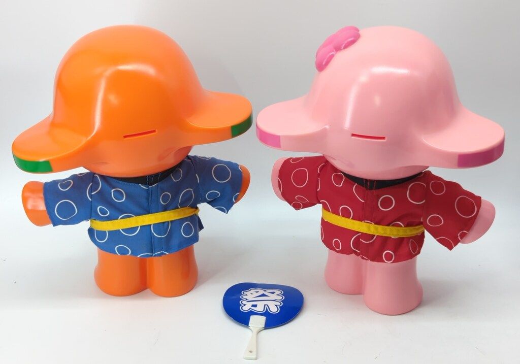 佐藤製薬 サトちゃんサトコちゃんコインバンクお祭りバージョン 限定