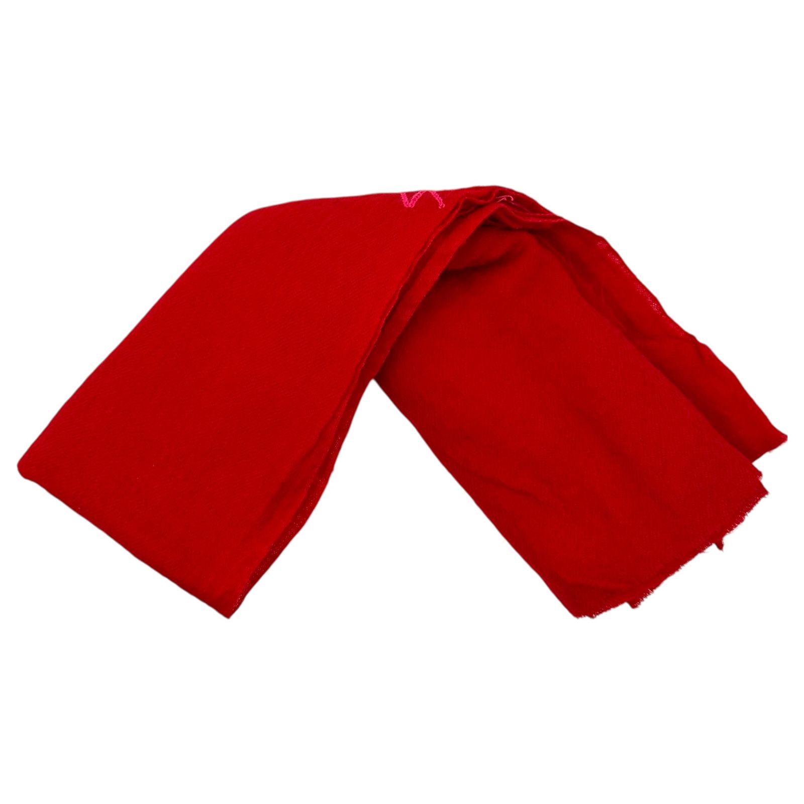 YOHJI YAMAMOTO(ヨウジヤマモト) Brand Logo Stitch Wool Stole