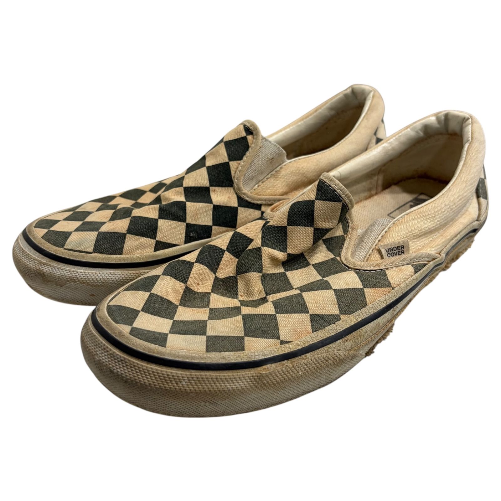 undercoverアンダーカバー CHAOTIC DISCORDボーダーポロM UNDERCOVER×VANS(アンダーカバー×バンズ) 01SS 