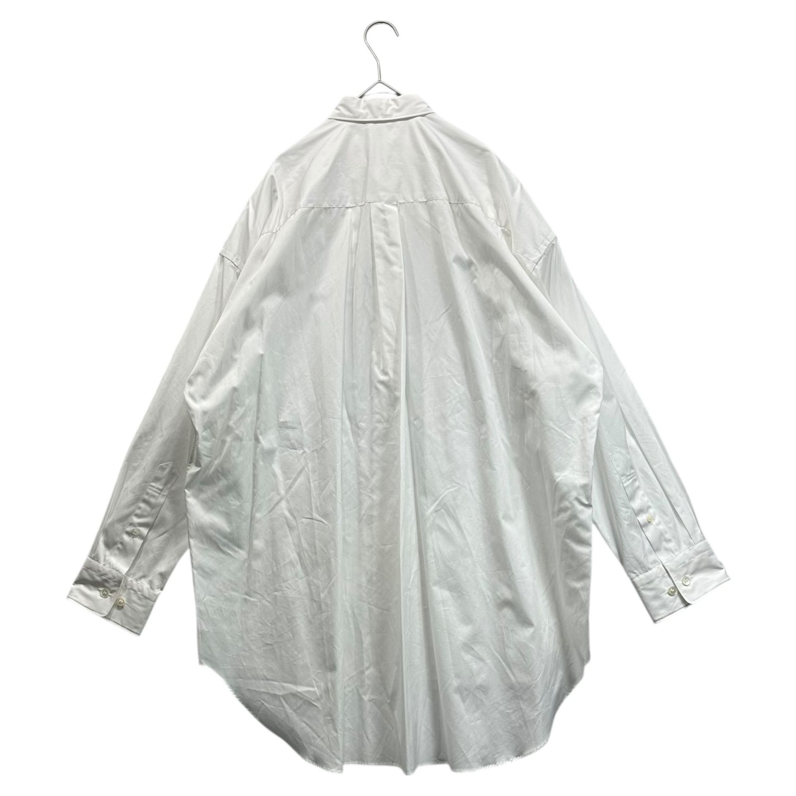 JUNYA WATANABE COMME des GARCONS / ジュンヤワタナベ | 2017AW | Union Jack Shirt / プリント オーバー ロング シャツ ブラウス | XS | ホワイト | レディース 中古・古着通販】JUNYA WATANABE COMME des GARCONS ((ジュンヤ