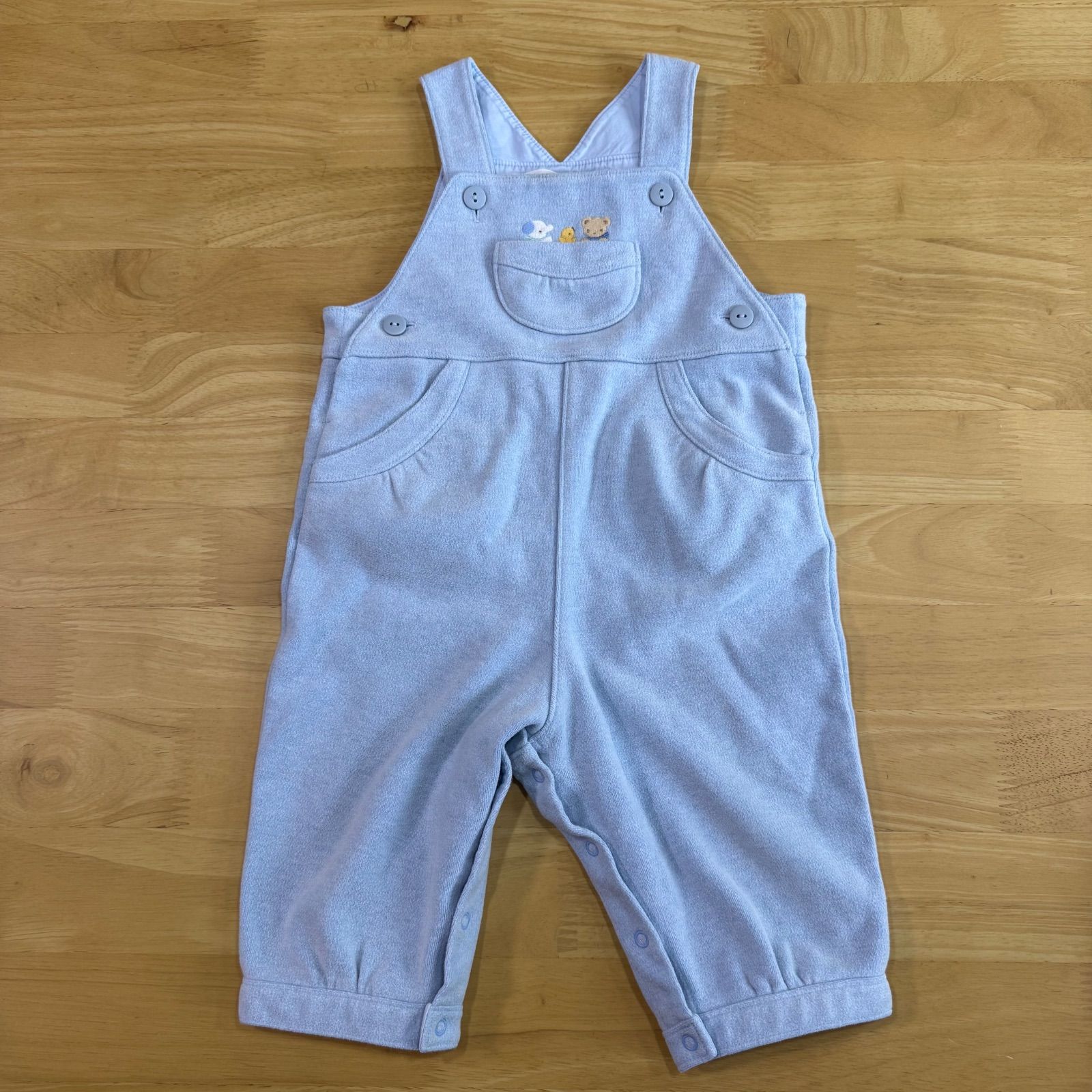 ファミリアオーバーオール◎美品◎サイズ70 - メルカリ