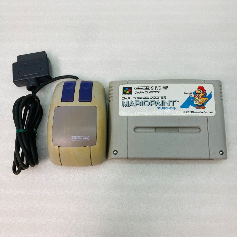 動作確認済み】任天堂 スーパーファミコン マリオペイント マウス