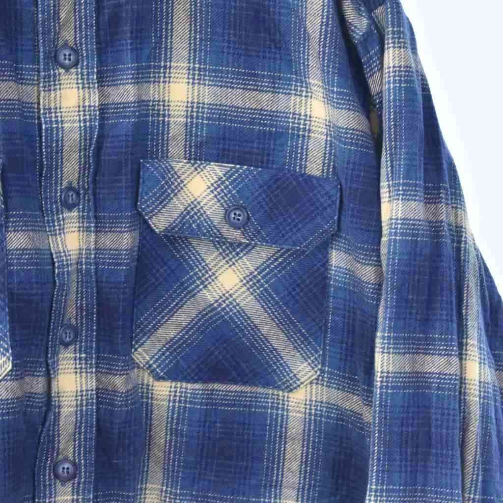 サブカルチャー SubCulture OMBRE CHECK SHIRT オンブレチェックシャツ