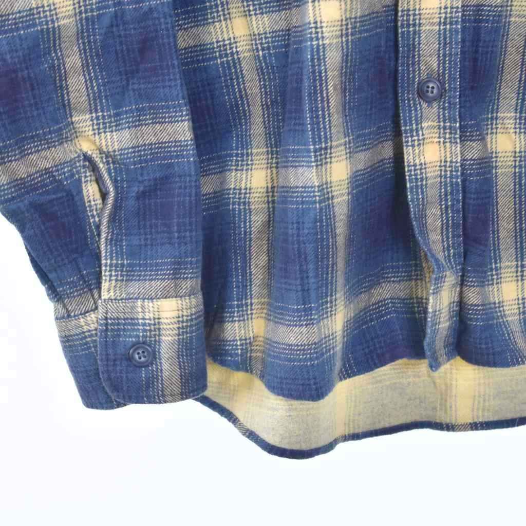 サブカルチャー SubCulture OMBRE CHECK SHIRT オンブレチェックシャツ