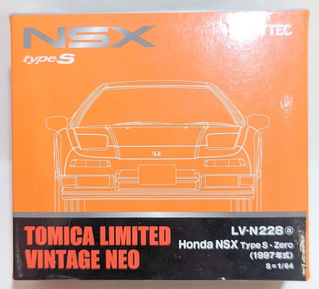 トミーテック TOMICA LIMITED VINTAGE NEO ホンダ NSX TypeS-Zero(1997
