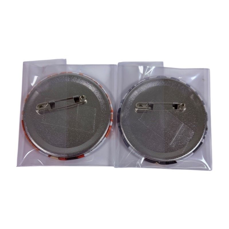 ハイキュー!! 極楽湯 RAKU SPA トレーディング 缶バッジ 孤爪研磨 黒男