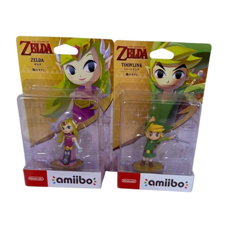 未開封】 amiibo ゼルダの伝説 風のタクト トゥーンリンク ゼルダ 