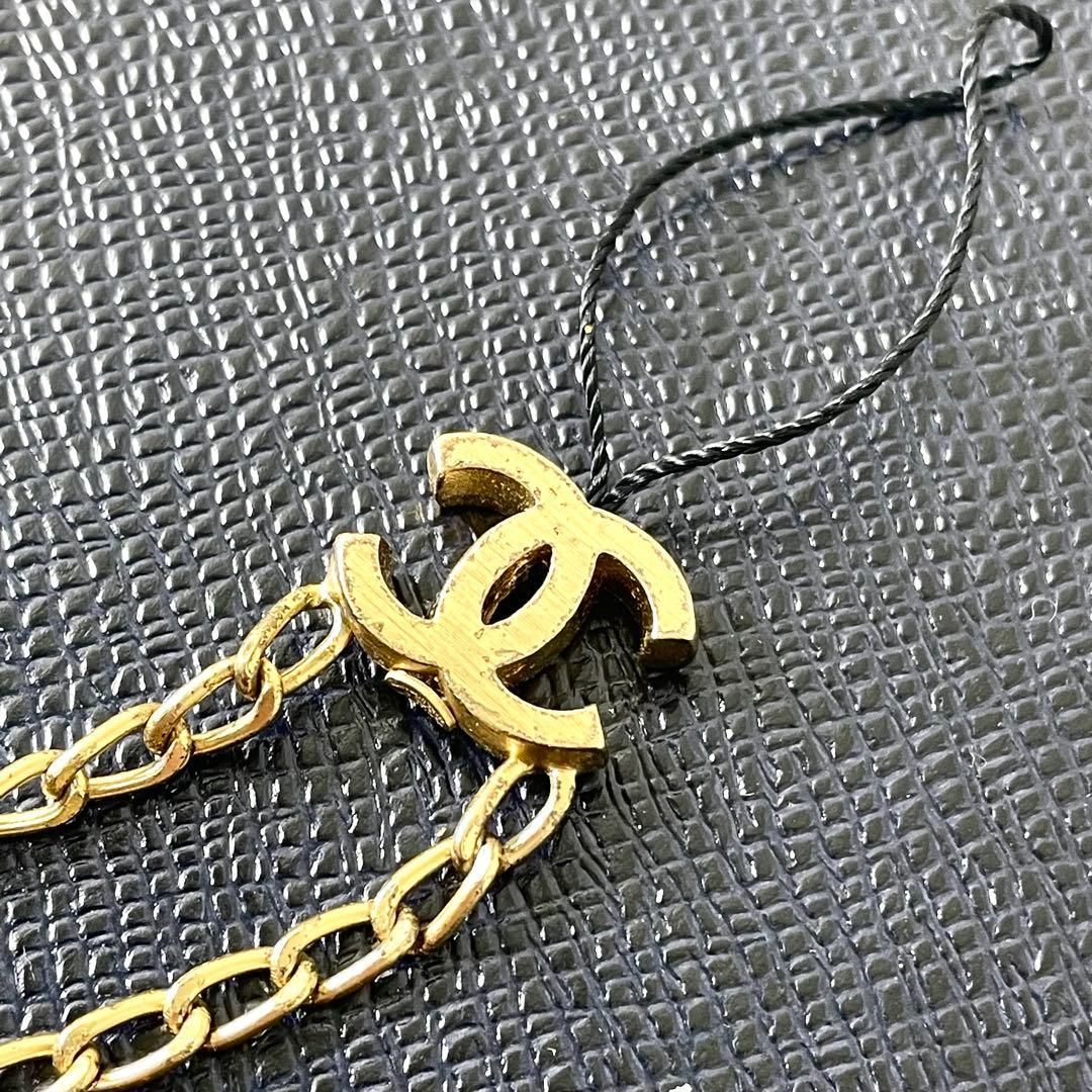 シャネル CHANEL ココマーク ゴールド ストラップ チェーン チャーム