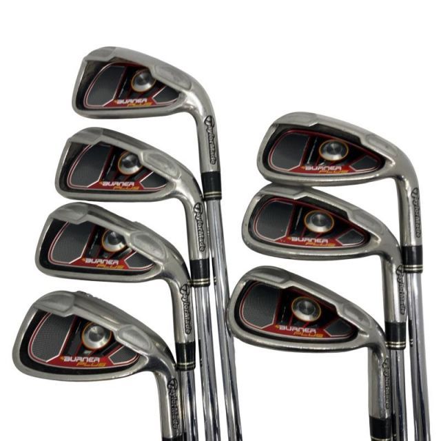 中古】 テーラーメイド BURNER PLUS 8S アイアンセット IR NS PRO