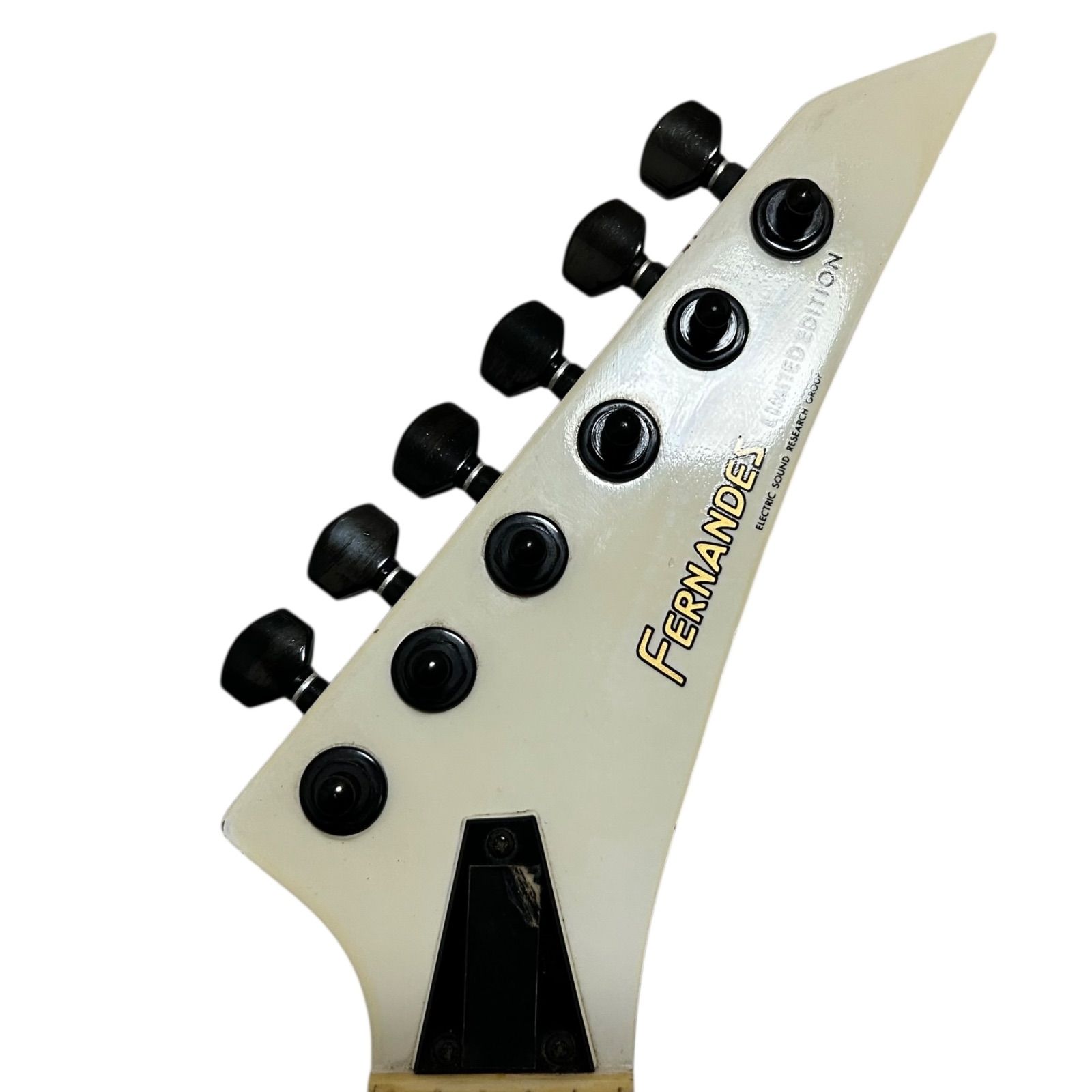 清掃済】エレキギター FERNANDES フェルナンデス STJ-80BT ホワイト