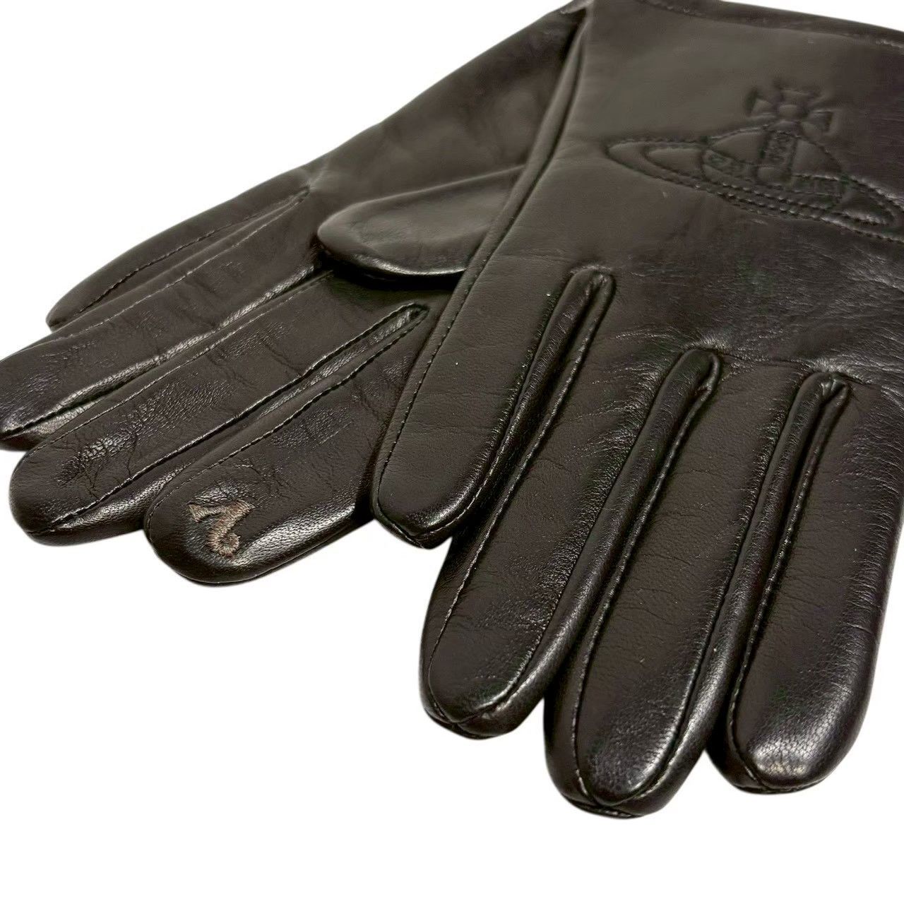タグ付き・未使用品】 ヴィヴィアン ウエストウッド レザー 手袋