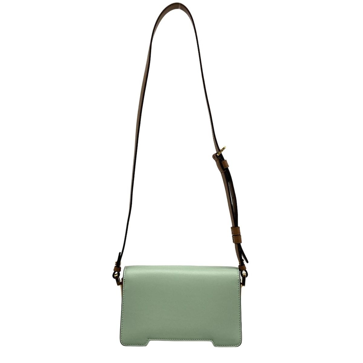 MARNI(マルニ) ショルダーバッグ美品 - アイボリー×ライトグリーン 