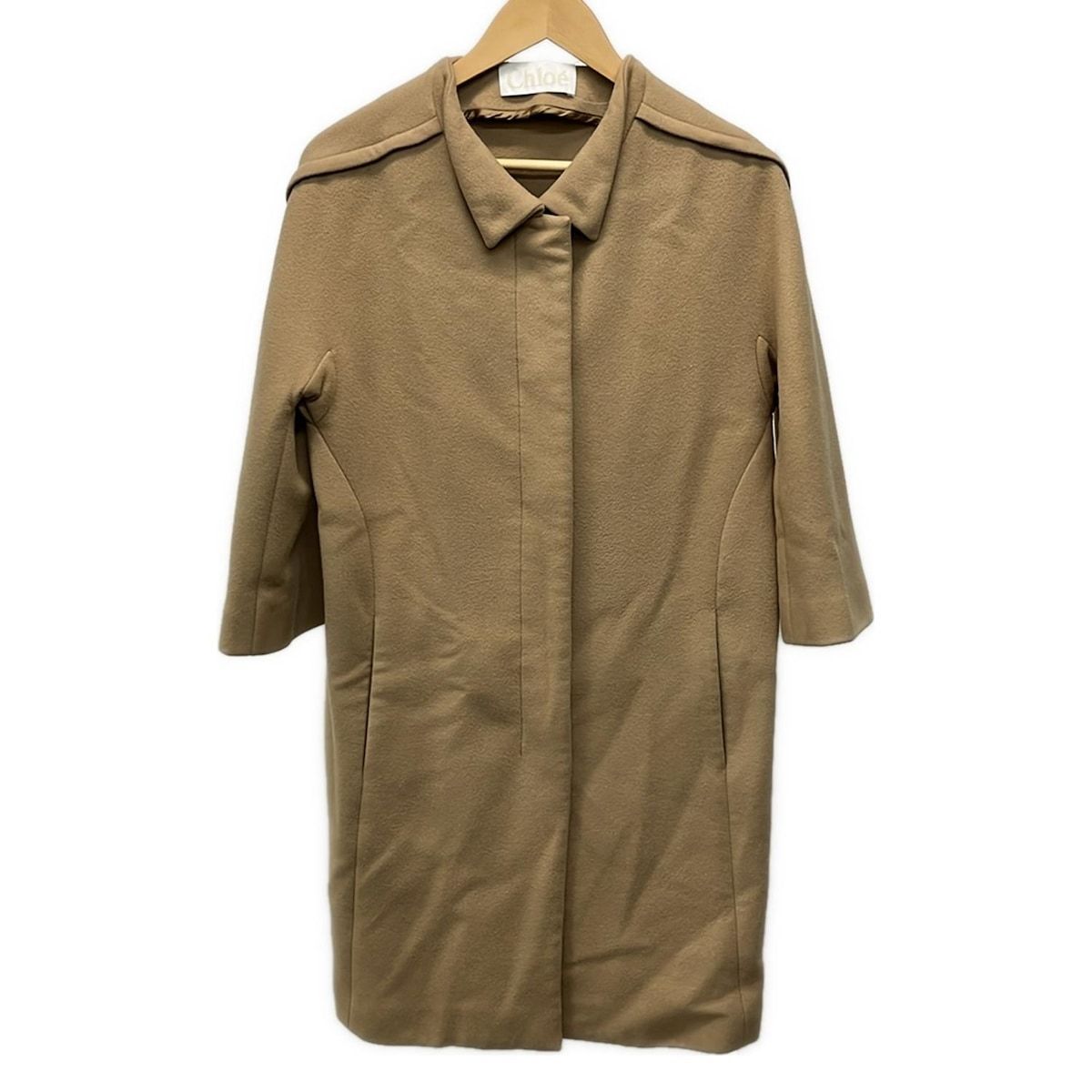 Chloe(クロエ) コート サイズ36 S レディース - ベージュ 長袖/冬