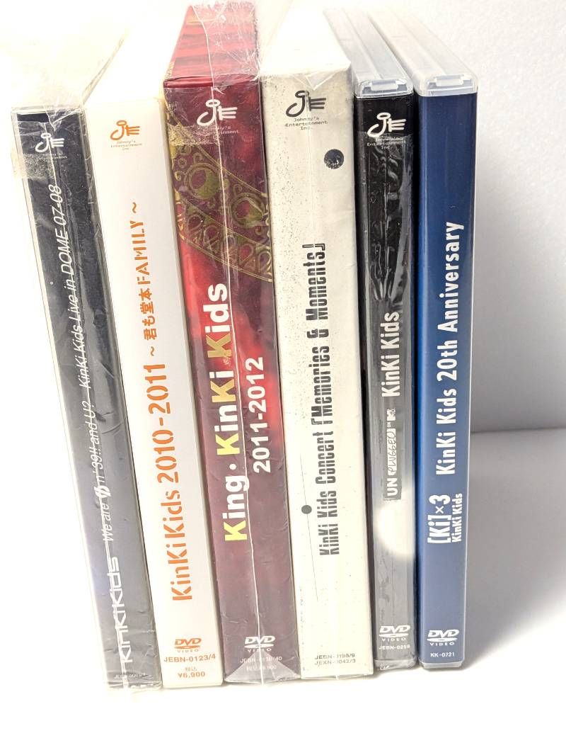 DOMOTO KinKi Kids コンサートDVD 6点セット まとめ売り - メルカリ