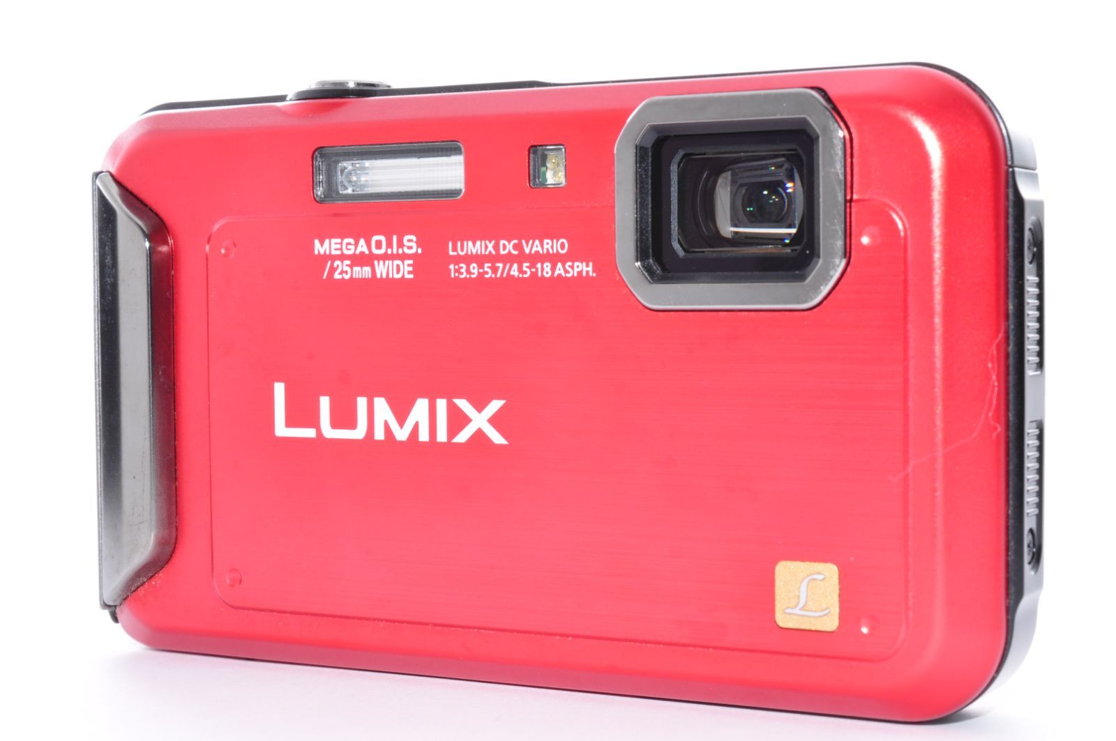 値下げ中】Panasonic DMC-FT25 レッド デジタルカメラ パナソニック