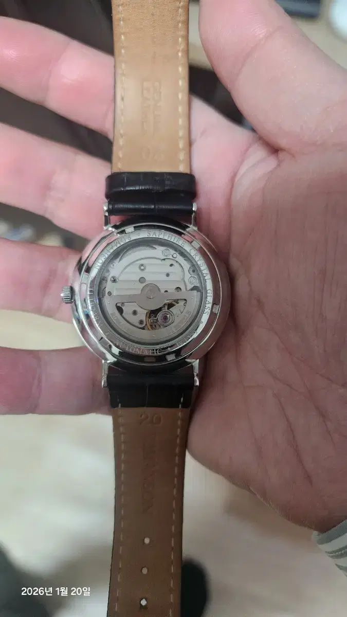  ROMANSON オートマチック ワイドデニム 自動巻き時計 腕時計(アナログ)