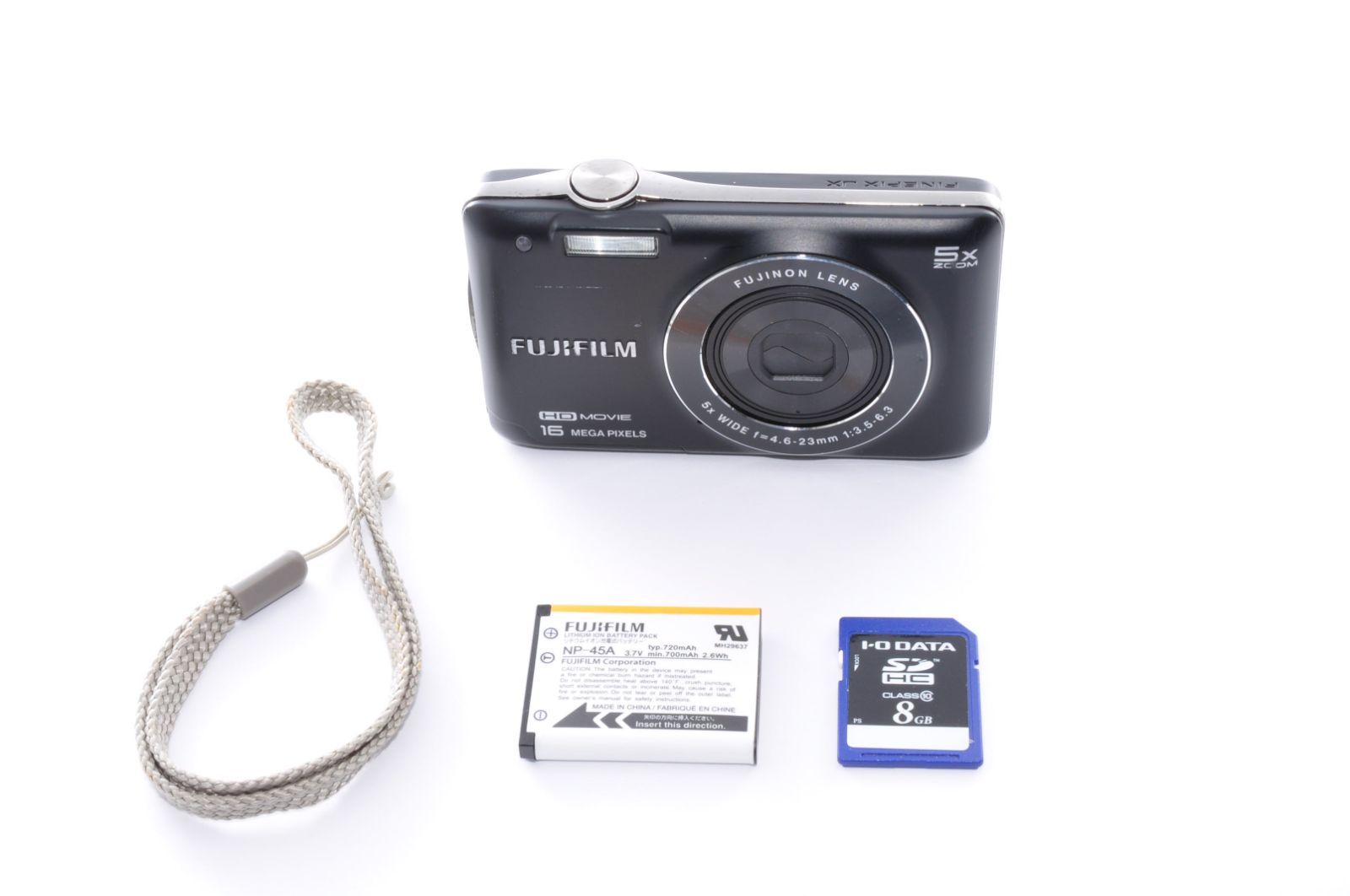 FUJIFILM FinePix JX660 DIGITAL Camera ブラック デジカメ デジタル