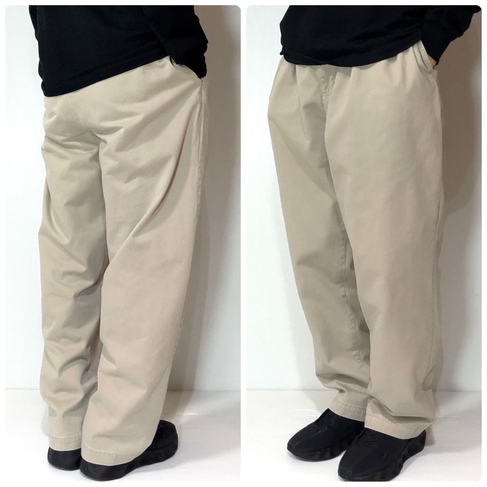 美品 90s Polo Ralph Lauren ポロラルフローレン ツータック チノパン