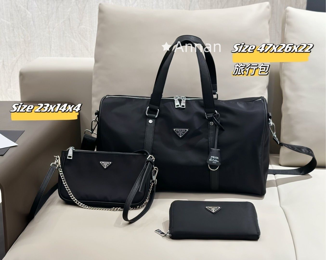 最終値下げ プラダ PRADA トートバッグ ショルダーバッグ 財布 3点