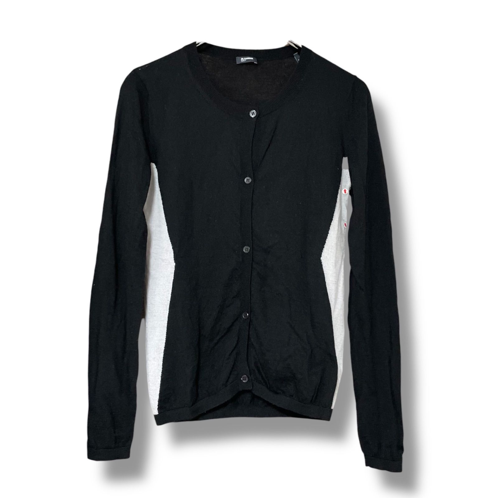 JIL SANDER NAVY ジルサンダー ブラック×ライトグレー 配色