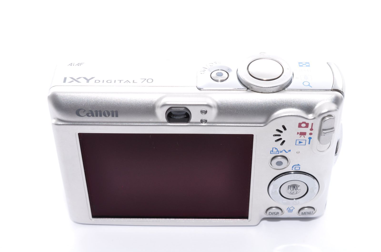 【希少】Canon キャノン IXY DIGITAL 70 シルバー デジカメ Canon IXY Digital 70 シルバー コンパクトデジタルカメラ IXY DIGITAL
