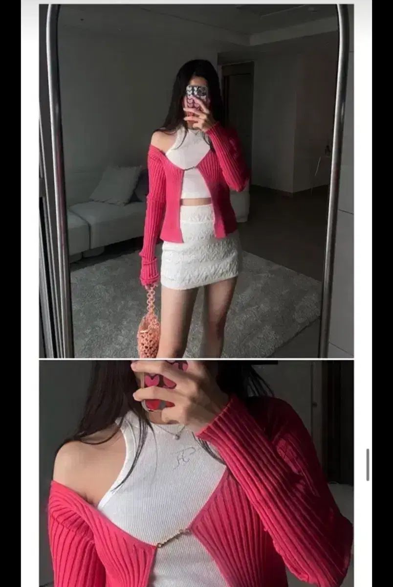 JACQUEMUS ジャックムス フラルー カーディガン ピンク ジェニ - メルカリ