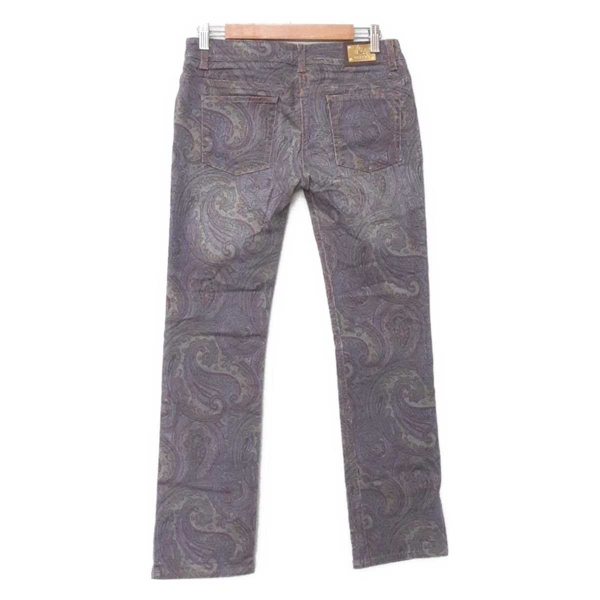 ETRO(エトロ) ジーンズ サイズ29 XL レディース パープル×イエロー