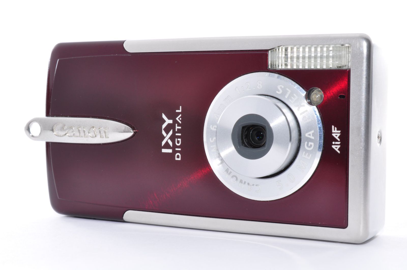 Canon IXY DIGITAL L2（ワインレッド） キヤノン、500万画素になった