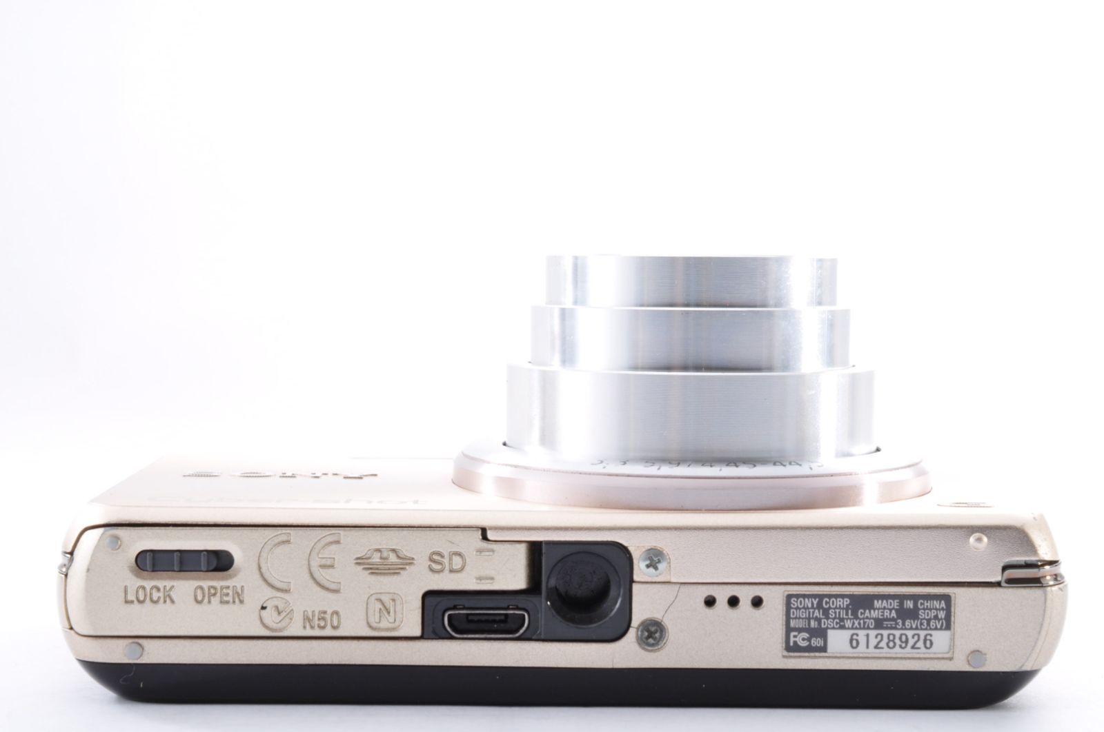 SONY DSC-WX170 DIGITAL Camera ゴールド デジカメ デジタルカメラ