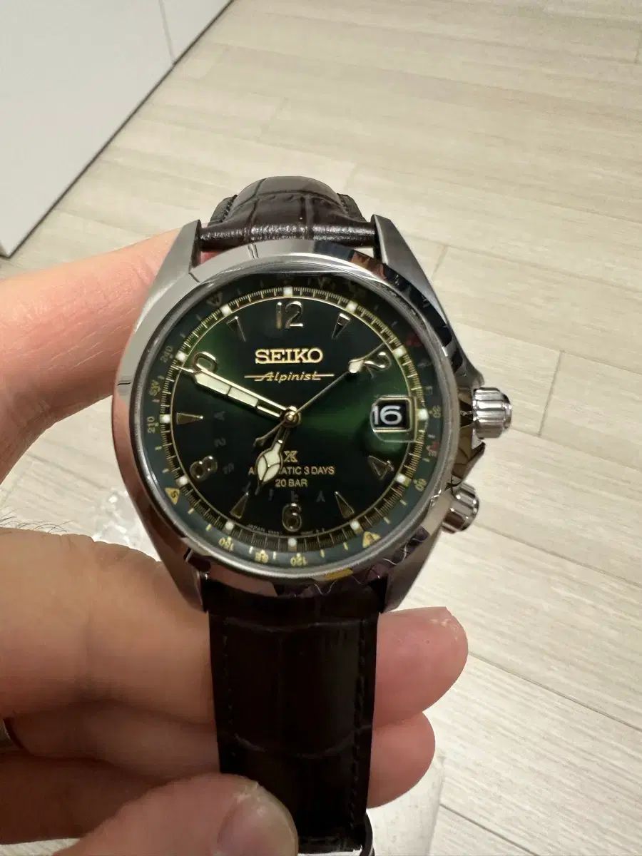 新モデル SEIKO アルピニスト SPB507J1