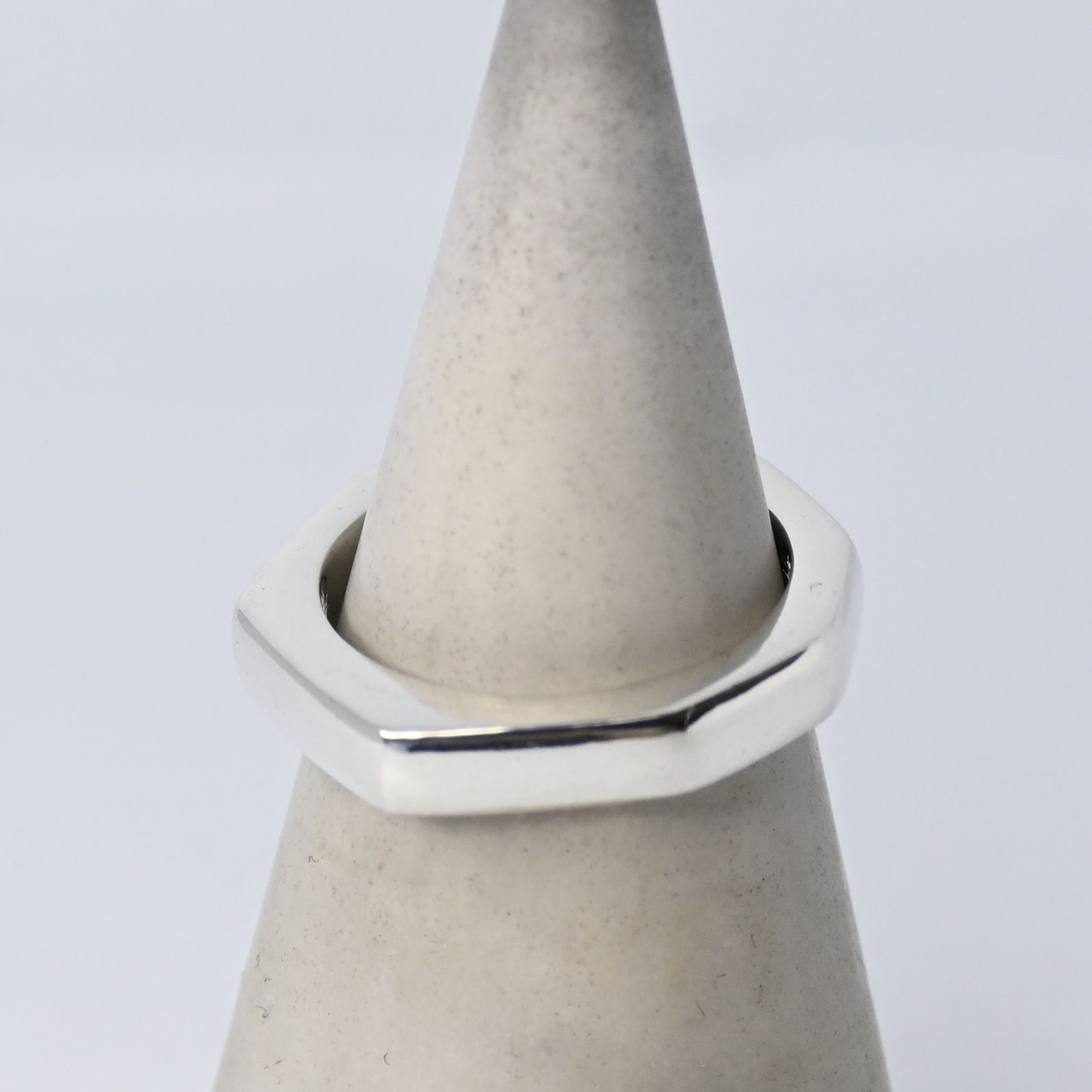 GUCCI グッチ オクタゴン 13号 925 リング シルバー ナットリング 研磨済】GUCCI オクタゴン ナット リング 指輪 13号 Ag925 グッチ